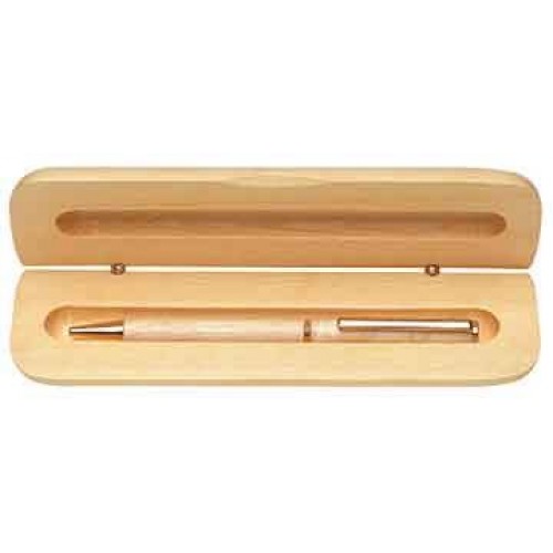 Woltman - 6 3/4" x 2 1/8" Maple Pen Case - B0719JXXS8